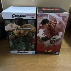 ワンピース フィギュア 2体セット　ルフィ、ゾロ