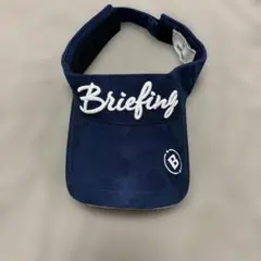 BRIEFING GOLF レディース バイザー ネイビーのサムネイル