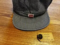 HEAD LIGHT キャップ ヒッコリーストライプ 7 1/2のサムネイル