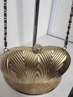 Vintage Gold Clutch/Shoulder Evening Bag