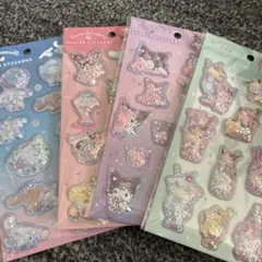 サンリオ　シャカシャカシール　4枚セット