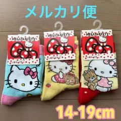 サンリオ ハローキティ 靴下 キッズソックス 14-19cm