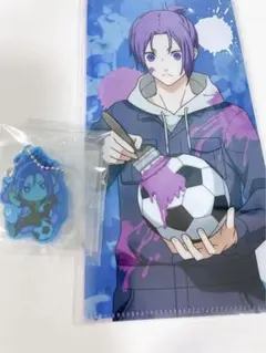 ブルーロック ガチャガチャ デコラPIC アクリル チケットファイル 御影玲王