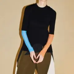 OMMO CIRCLE CUT BLOCKING KT TOP