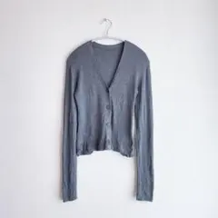 yo biotop V silk cotton lib cardiganのサムネイル
