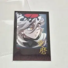 鬼滅の刃 童磨 ufotable DINING 箔押しチェキ風ブロマイド