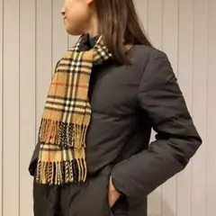 Burberrys バーバリー　カシミヤ100% ノバチェックマフラー