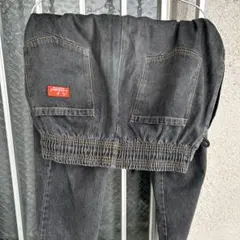 COOKMAN クックマン CHEF PANTS DENIM (BLACK) 黒