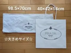 PRADA ショッパーバッグ & 包装紙 ラッピング　大きめサイズ