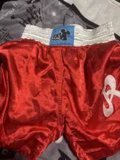 ウイニング ボクシングトランクス Mサイズ 赤青セット - メルカリ