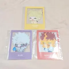 ヒロアカ 粧美堂 特典 クリアカード 3枚セット