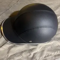 自転車用 キャップ型ヘルメット ブラック