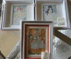 カードキャプター さくら　ポストカード3枚セット フレーム付き　CLAMP