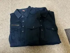 BURTLE ワークシャツ ポロシャツ　2着セット　セット売り