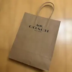 COACH ショップ袋 ブラウン新品未使用