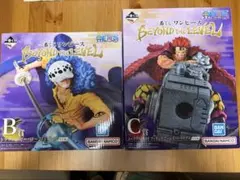 ワンピース フィギュア B賞ロー & C賞キッド セット（おまけ付き）