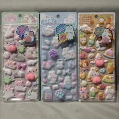 【クーリア正規品】　肉球シール　おしりシール　3枚セット