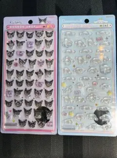 【正規品】ボンボンドロップシール サンリオ　クロミ　シナモロール　mini