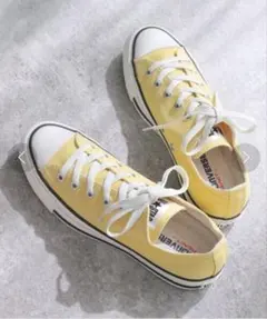 美品　コンバース　ALL STAR 23センチ　イエロー