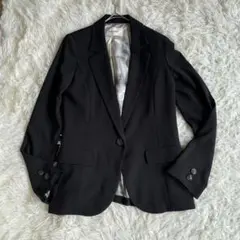 ROYAL PARTY ブラック テーラードジャケット シングル