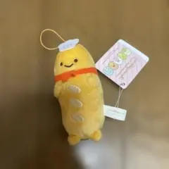 すみっコぐらし あつまるんです いろんななかまゴムひも付きマスコット［パン店長］