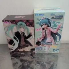 初音ミク Preppy リボンガール フィギュア 2種セット②