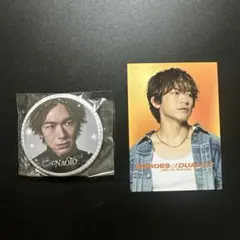 NAOTO缶バッジ＆ECHOES of DUALITYポストカードセット