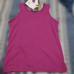 しまむらおかだゆり Sweet Fleur タンクトップ LLサイズ パープル
