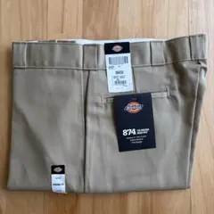Dickies 874 W36 L32 カーキ ワークパンツ 新品 ディッキーズ