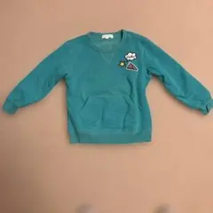 3can4on ターコイズ トレーナー 110