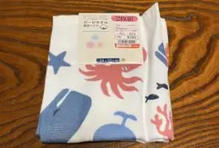 ガーゼタオル　ハンドタオル　海　くじら　たこのサムネイル
