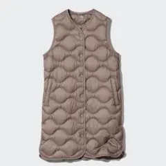 ロングダウンベスト ダウンベスト