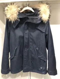 ヴィンテージデニムボアコート　monkey time