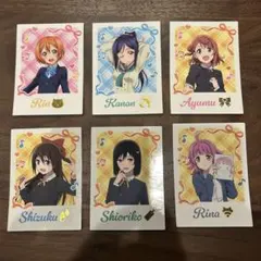 ラブライブ フォトカードコレクション　6枚セット