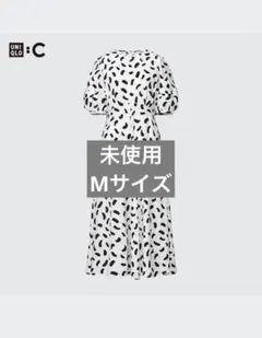 バルーンスリーブワンピースMサイズ　UNIQLO :Ｃ