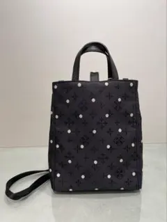 russet 2wayショルダー バッグ ブラック ドット ラシット スマホ