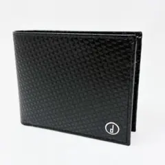 Dunhill D–EIGHT 二つ折り財布 ブラック レザー 箱無し - メルカリ
