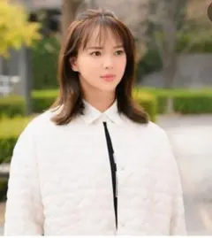 【週末限定お値下げ】ZARA　ザラ　キルティングジャケット　ハート　多部未華子