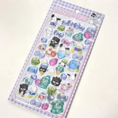 はぴだんぶい ボンボンドロップシール サンリオ