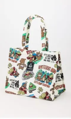 【新品未開封】ヒステリックミニ　スクエアバッグ キャンプ　ステッカー付