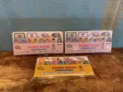 新品　くまのプーさん　ダイカット付箋スリム　2種3個まとめ売りセット　ふせん