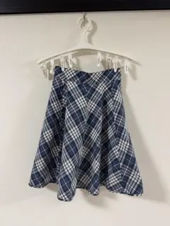 To b. by agnes b. チェック柄フレアスカート 36