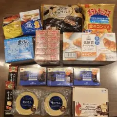 最終値下げ！　お菓子　パン　バウム　グミ　チョコケーキ　ブラウニー　お得のサムネイル
