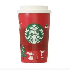 ※12/25まで【新品未使用】ステンレス タンブラー スターバックス クリスマス