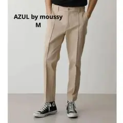 AZUL by moussy アズールバイマウジー　テーパードパンツ ベージュのサムネイル