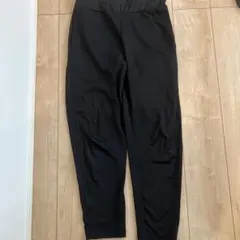 ブラック デニムジョガーパンツ Mサイズ