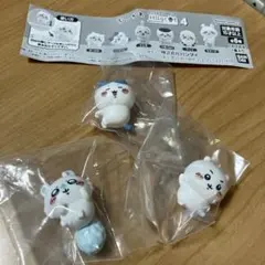 Hugots 4 キャラクターグッズ 3体セット　はちわれ、ちいかわ、モモンガ