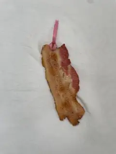 ベーコンしおり 食品サンプル