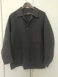 UNIQLO+J ウールブレンドオーバーサイズシャツジャケット