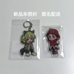 ニート部DMMスクラッチ かえるくん アクリルキーホルダー2点セット